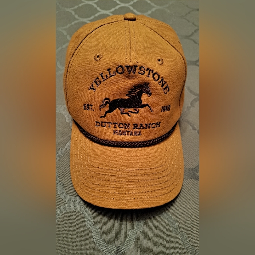 Dutton Ranch Baseball Cap, Yellowstone Brown Truckers Style, Dad Hat NWOT